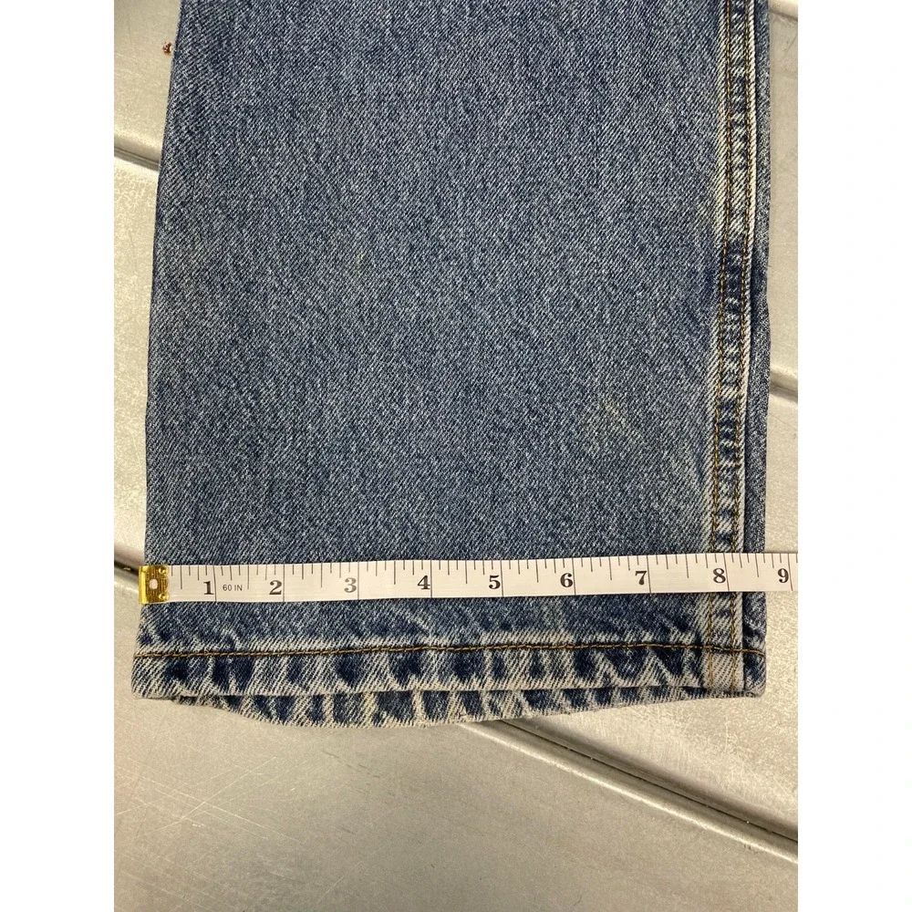 Signature Levis Jeans 33X30‎ Blue Medium Wash Denim Regular Straight 100% Cotton
